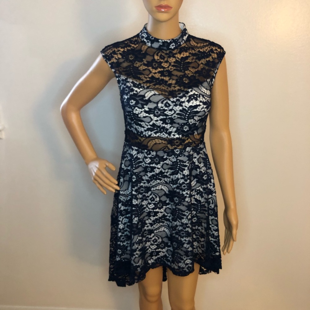 Windsor blue lace dress